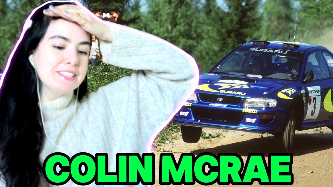 COLIN McRAE SUBARU IMPREZA WRC 1997 BEST ONBOARD REACTION!
