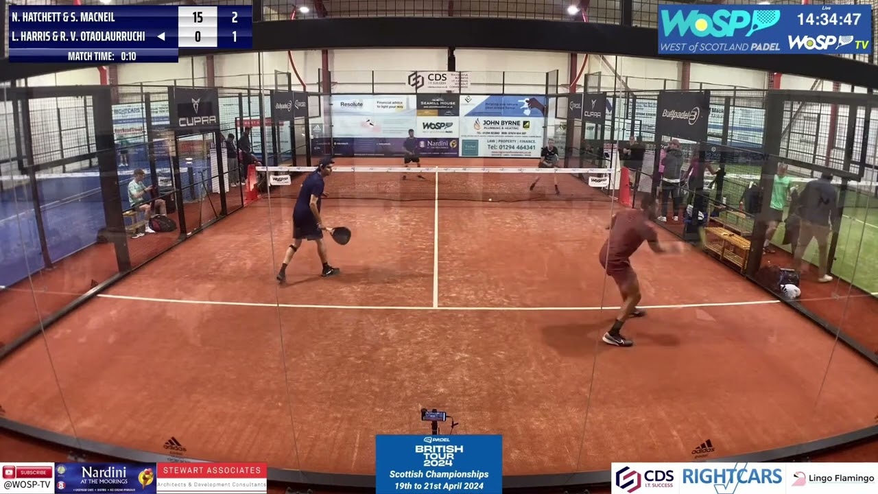 Scottish Padel Championships 2024 Men's Final