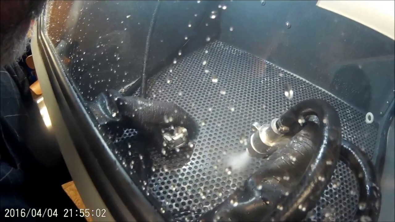 Vapor Blasting a Carburetor Body