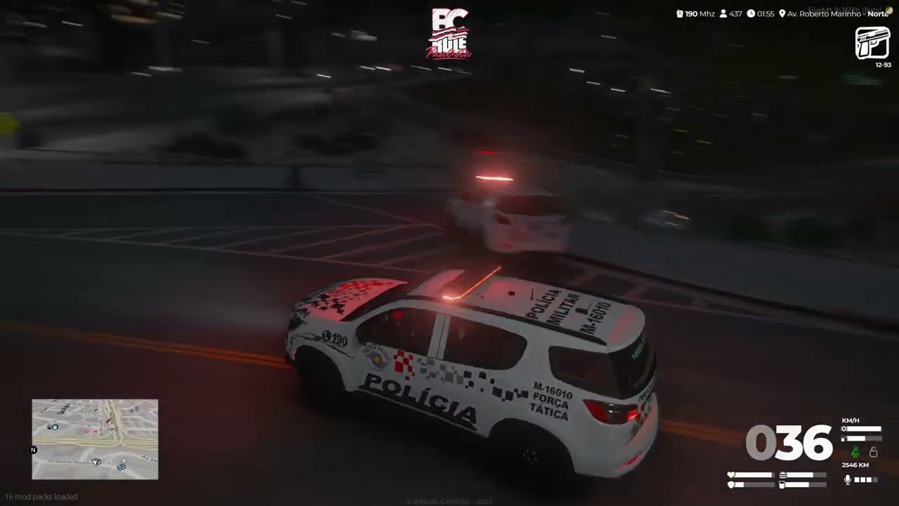 GTR Stage 4 em pinote alucinante   • Força Tática • BRASIL CAPITAL ROLEPLAY