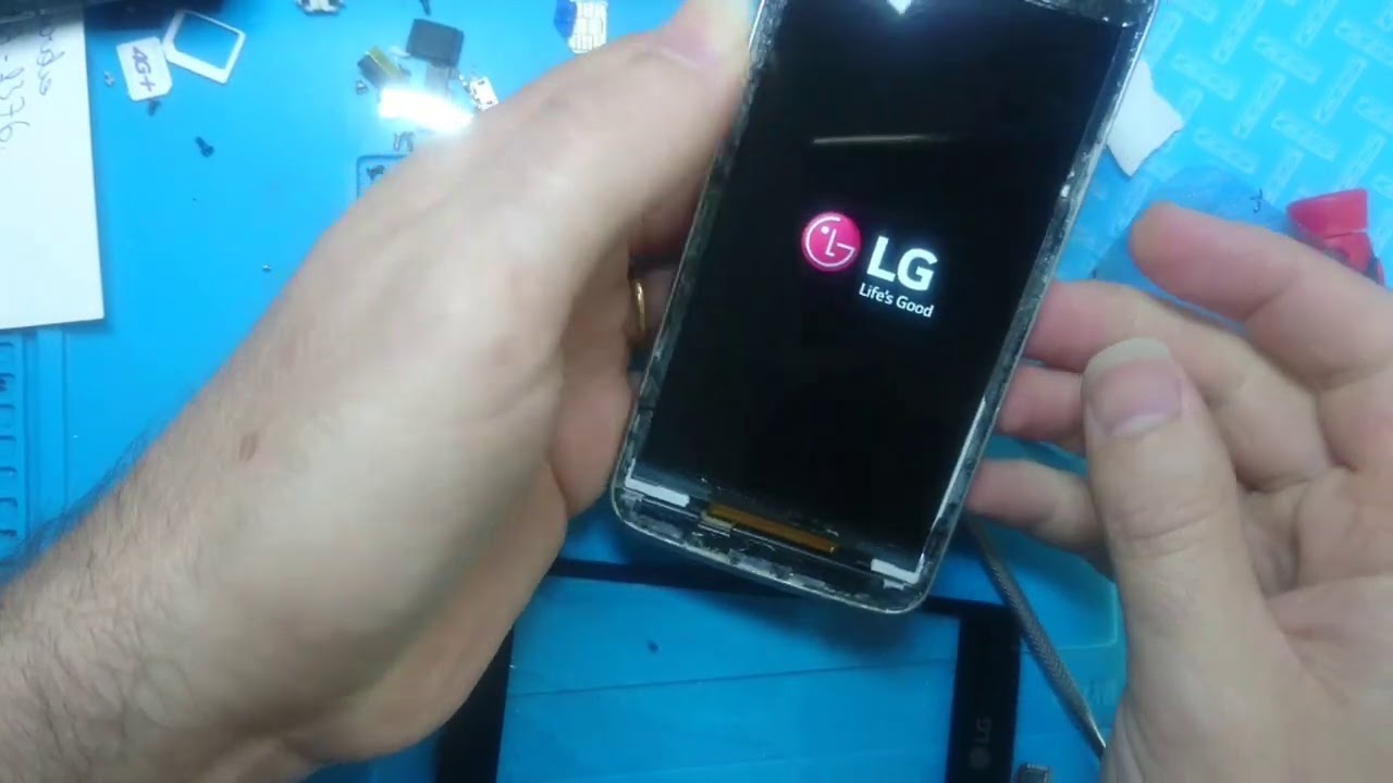 Troca Touch lg k4