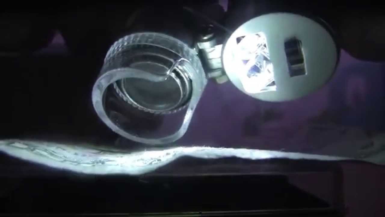 How Do I Look At Trichomes On Cannabis Plants - Review Video - Jewelers Loupe