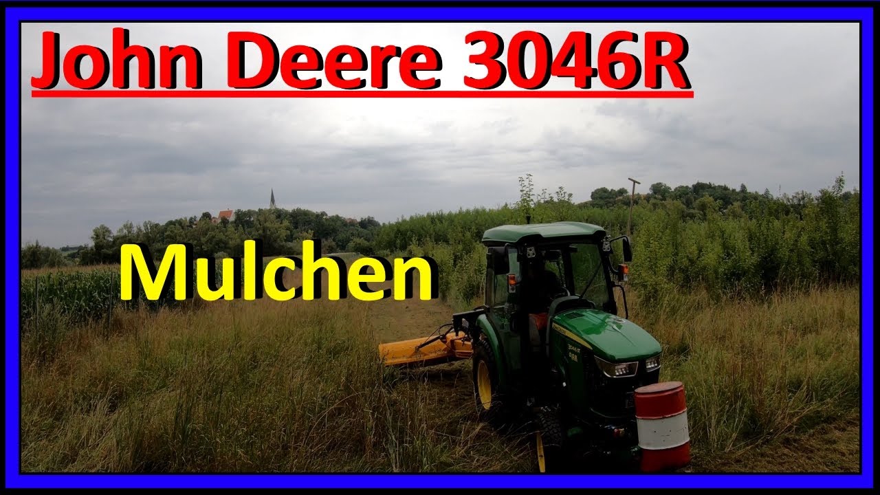 John Deere 3046R - mulchen - 2025
