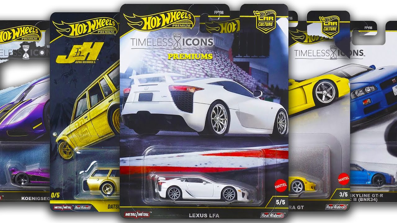 Showcase - Hot Wheels Japan Historics 5, Timeless Icons Set, 2026 Mainlines, RTH, Mail-in & More.