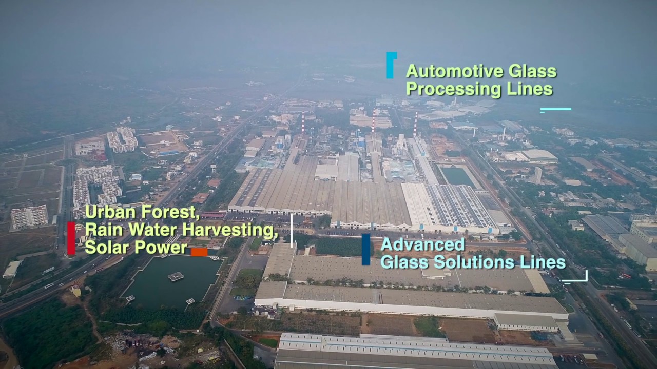 World Glass Complex, Sriperumbudur | Saint-Gobain Glass Manufacturing Plant, Tamil Nadu India