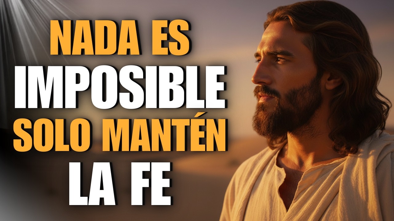Nada Es Imposible Para Dios — Solo Mantén La Fe