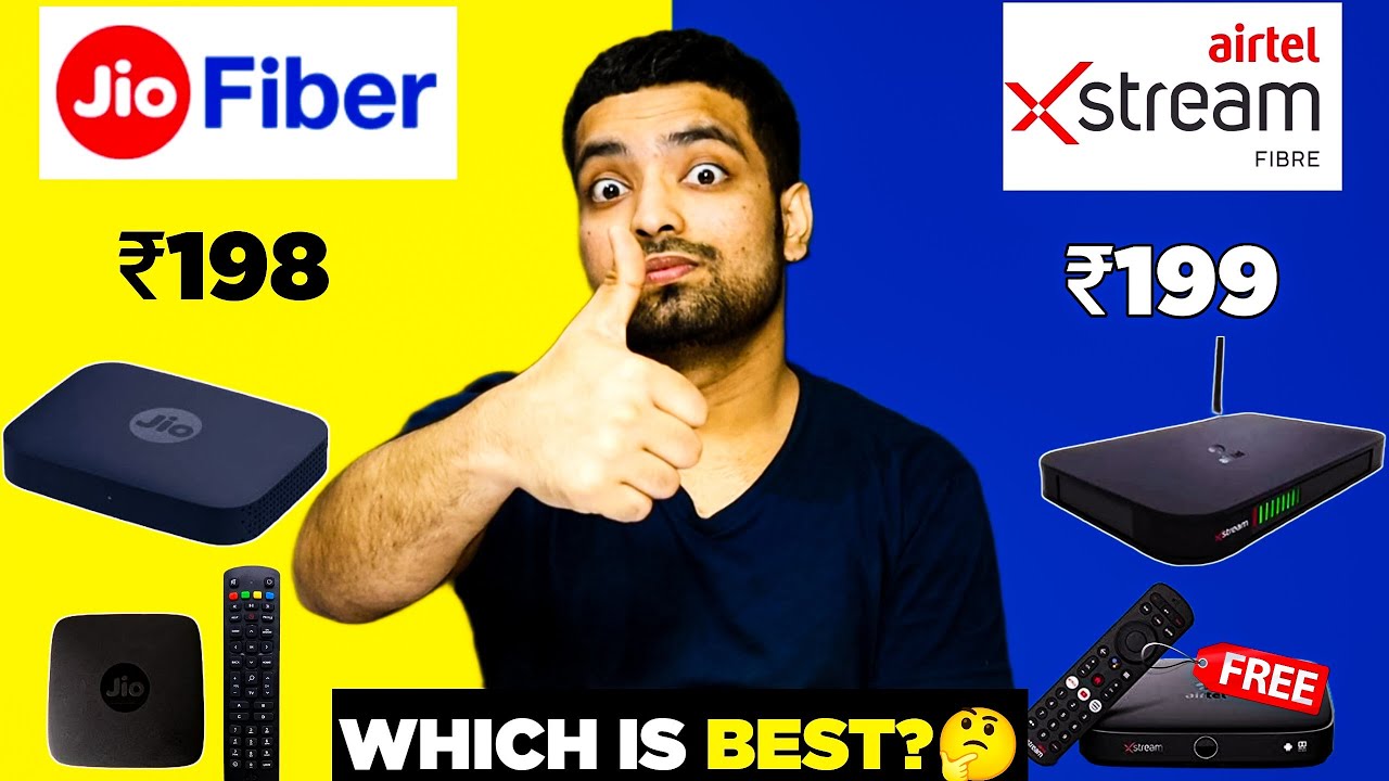 Jio Fiber Backup Plan Vs Airtel Broadband Lite Plans 🔥 Speed, Charges, Installation | 198 Vs 199