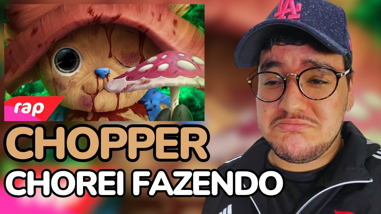 EMOCIONANTE! REACT Rap do Chopper (One Piece) - SOU UM MONSTRO | NERD HITS