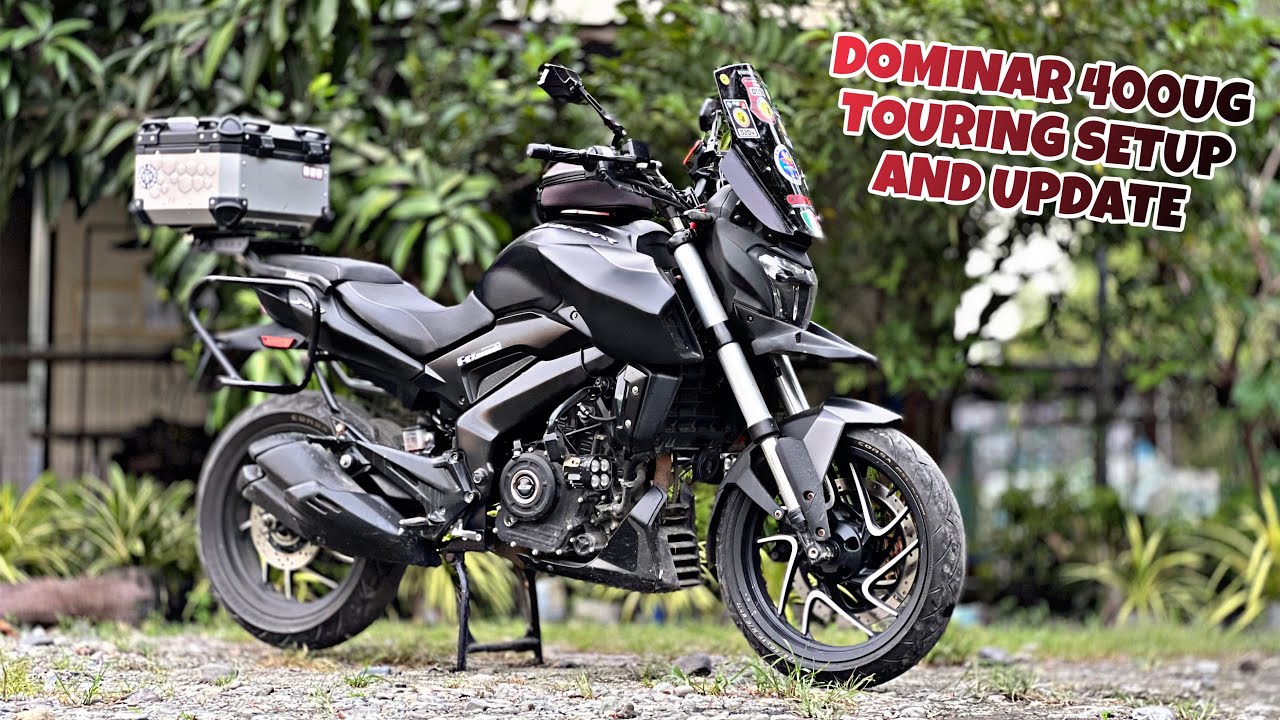 DOMINAR 400UG TOURING SETUP UPDATE + CORSA TIRES MILAGE UPDATE | GANON PALA YON KAYA PALA MAGASTOS!!