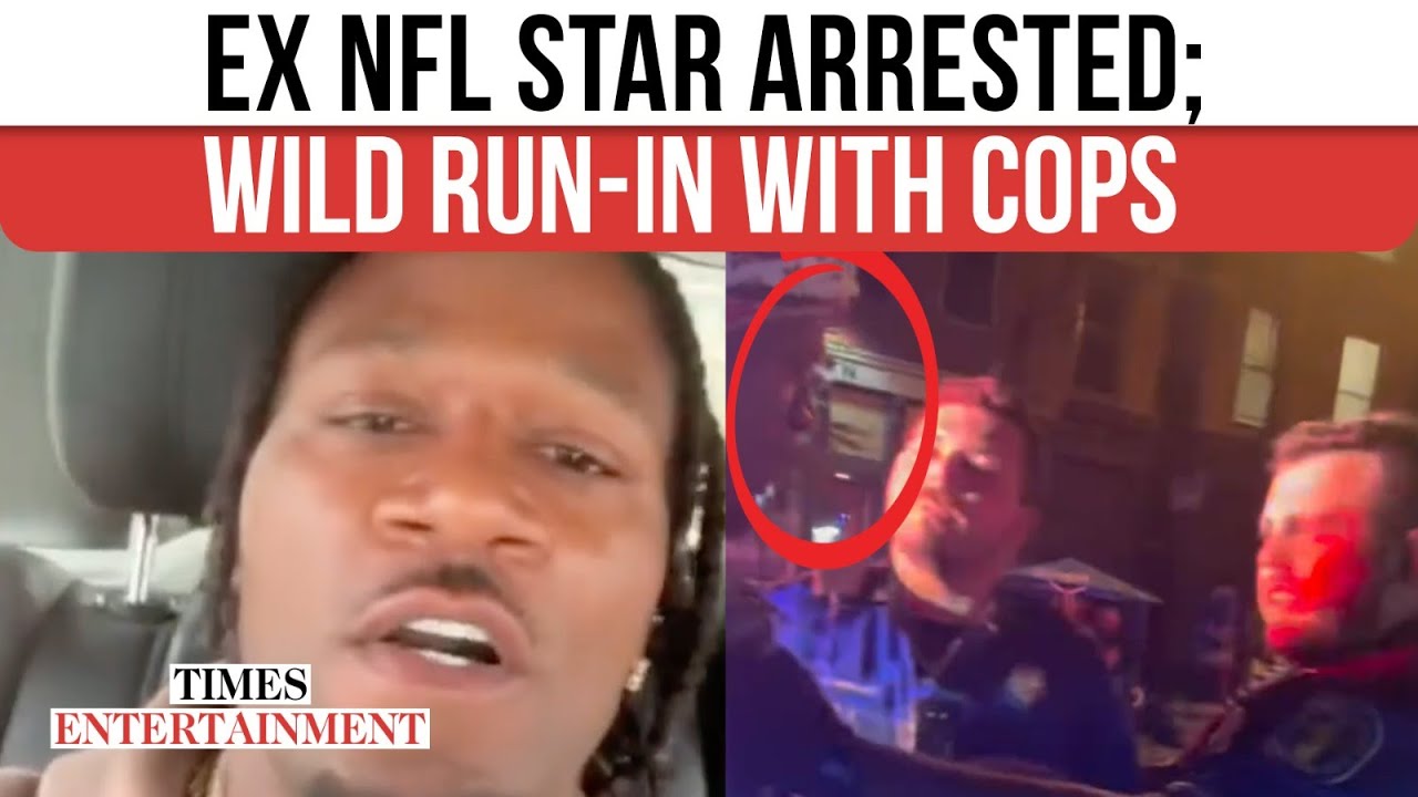 NFL Star Pacman Jones' Heated Run-In With Police Before Arrest; Multiple Charges Against Footballer