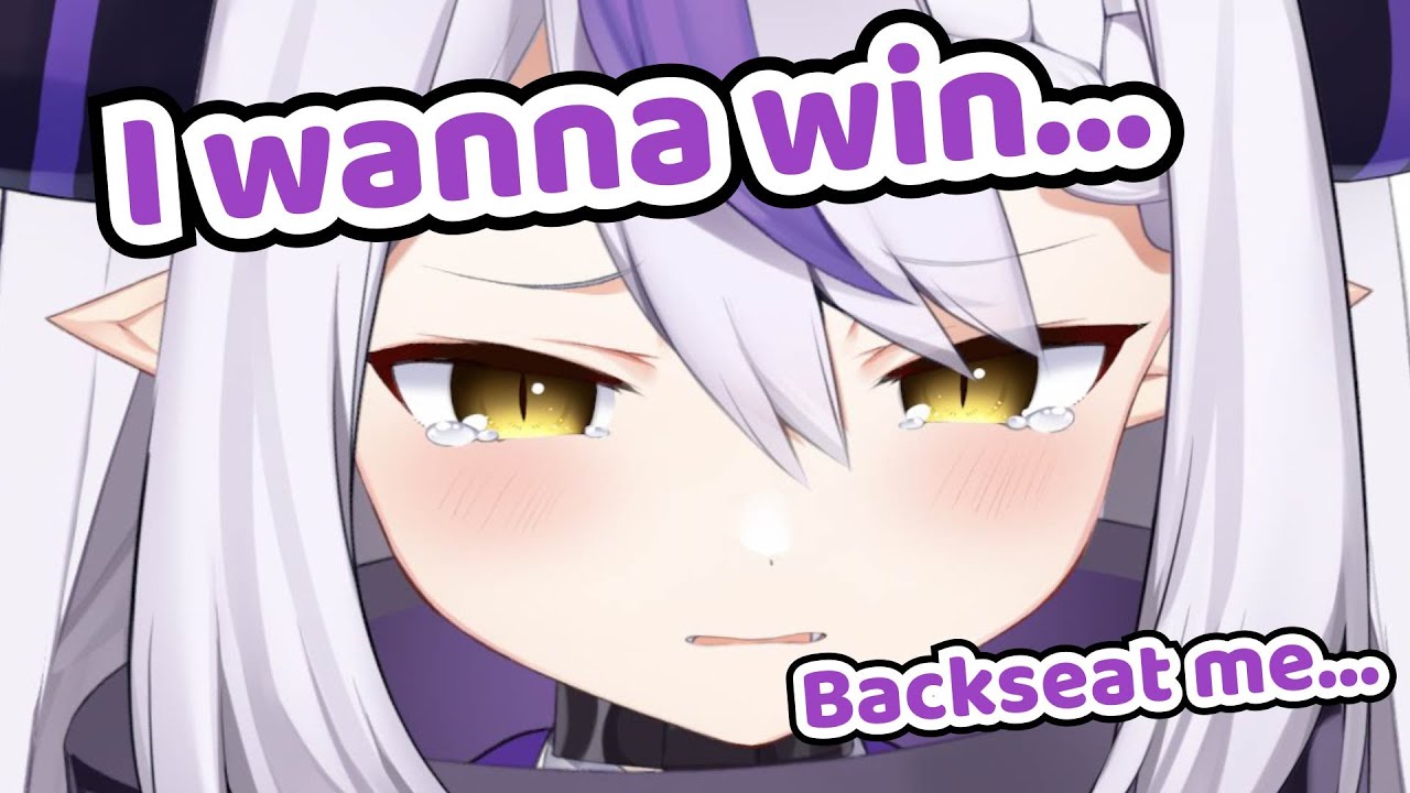 Laplus Finally Asked Everyone to Backseat Her Because She Kept Losing【Hololive | Laplus Darkness】