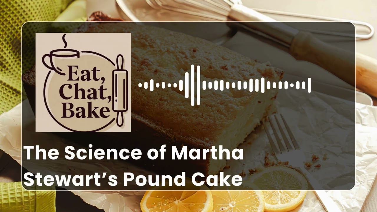 Why Martha Stewart’s Pound Cake Always Works: The Science Explained | Learn to Bake!