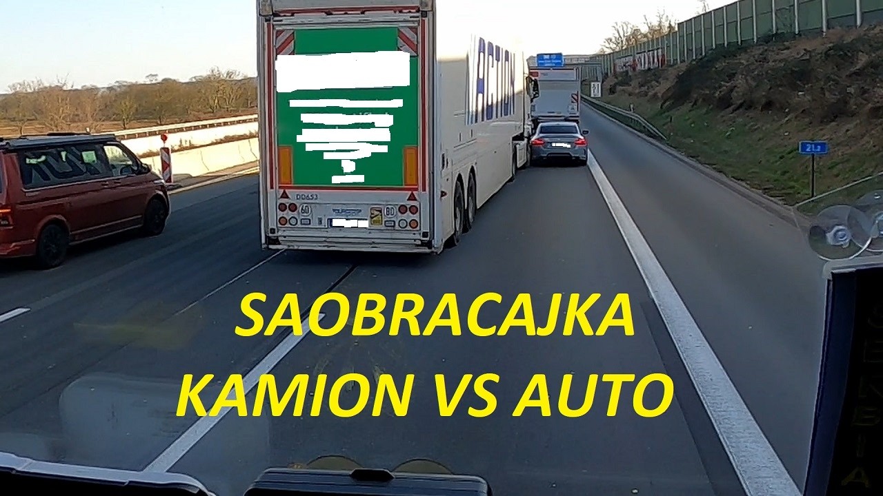 SAOBRACAJKA KAMION VS AUTO+VIKEND SA KOLEGAMA