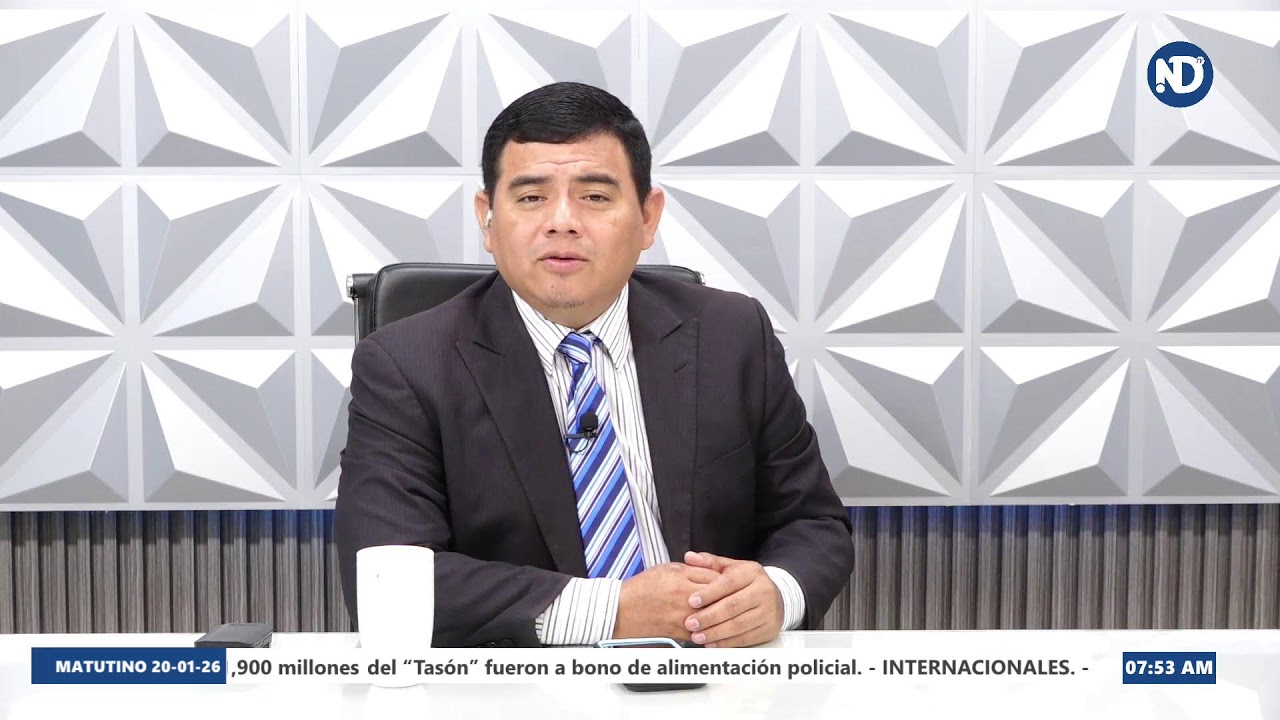 EN VIVO NOTIDIARIO MATUTINO 20 DE ENERO 2026.