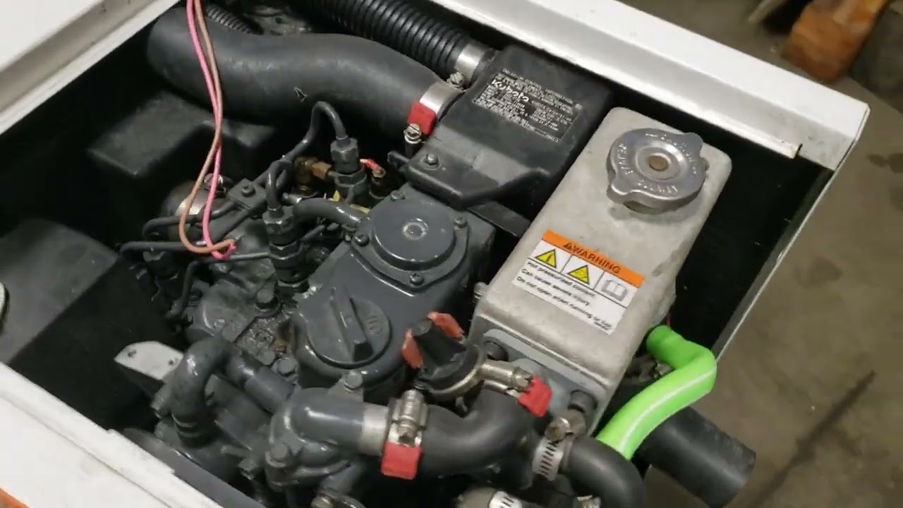 Cummins onan mdkbh run video
