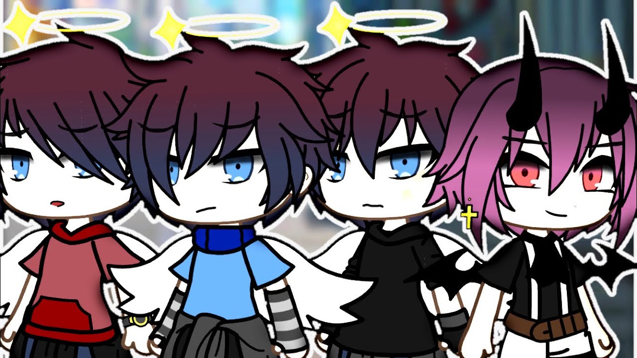 ~1 sister and 3 brothers~Part 1 ////gacha life////