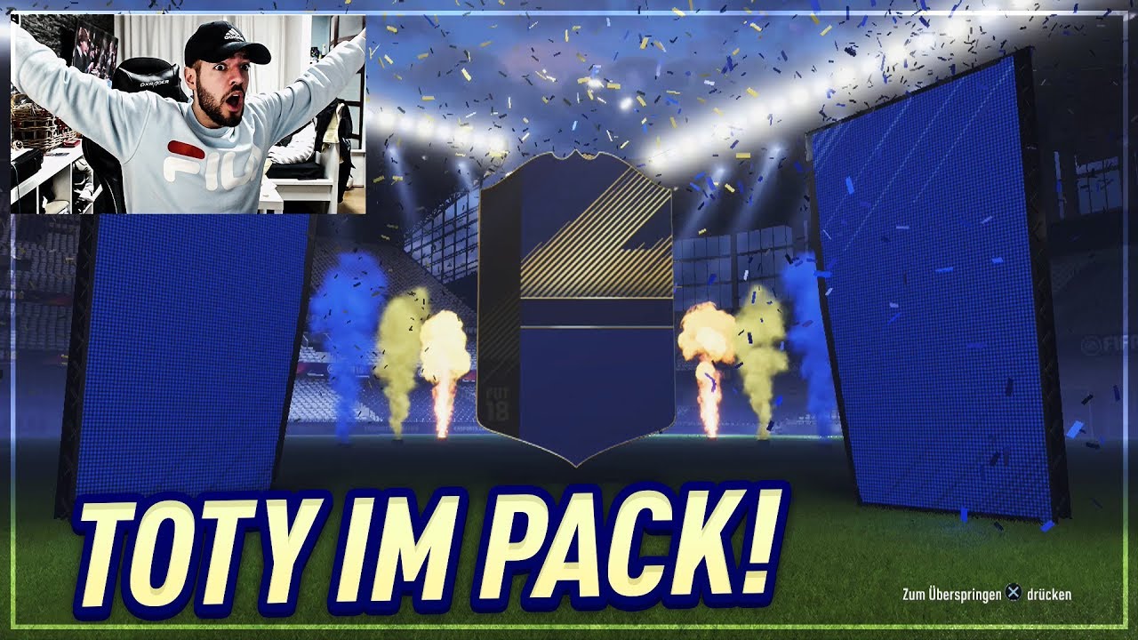 ICH HABE EINEN TOTY GEZOGEN 💎🤑😍 FIFA 18 Mein ERSTER TOTY im PACK OPENING 😱  Wakez