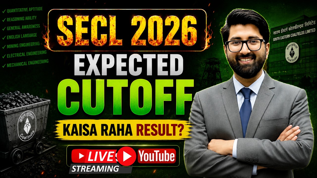 SECL 2026 EXPECTED CUTOFF | SECL Assistant foreman @ravindrajangid96