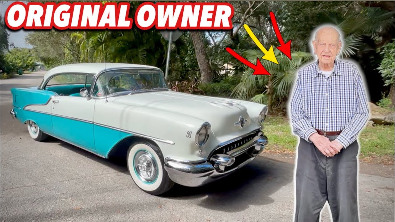 1955 Oldsmobile Super 88. Better can than the 55 Chevy Belair?