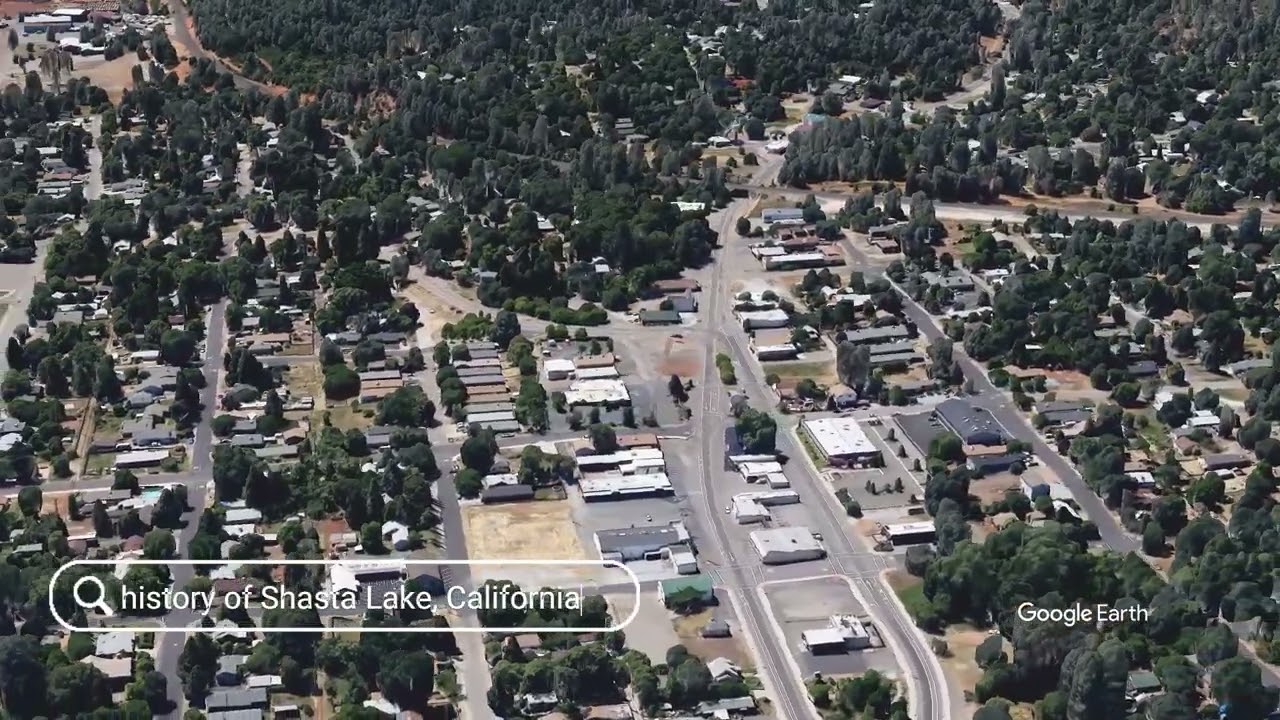 The history of Shasta Lake, California