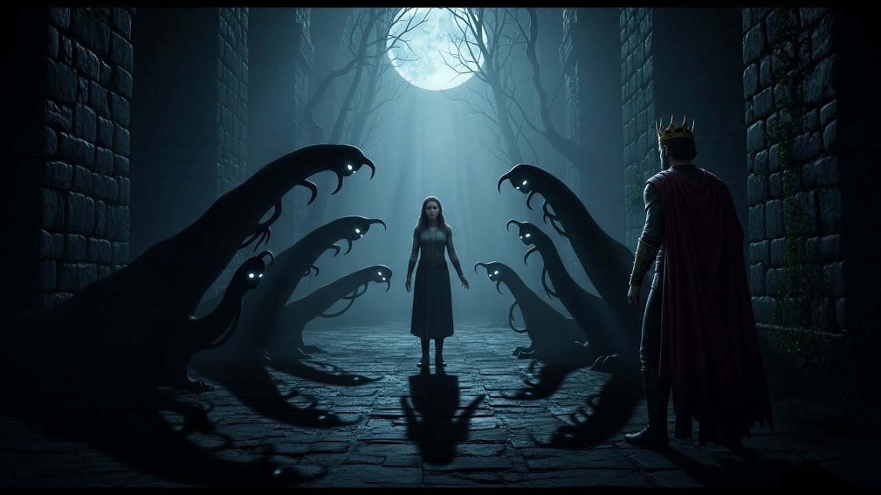 The Alpha King Found Her Talking to Shadows — And Realized They Were Talking Back