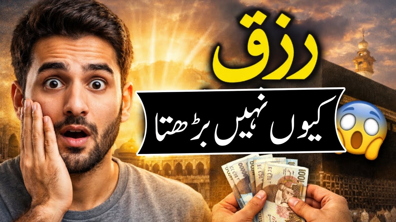 Rizq Kion Nai Badhta | Why isn't my income growing? | رزق کیوں نہیں بڑھتا 