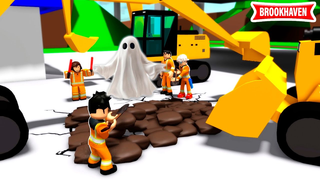 ENCONTRAMOS O SEGREDO DOS FANTASMA em BROOKHAVEN RP!