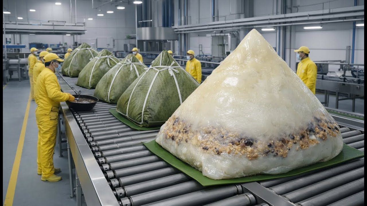 Sự thật phía sau nhà máy sản xuất bánh giò hàng loạt ở Quảng Ninh?