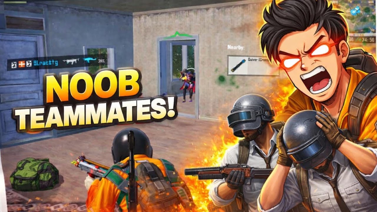 Noob Teammates 😡😡😡