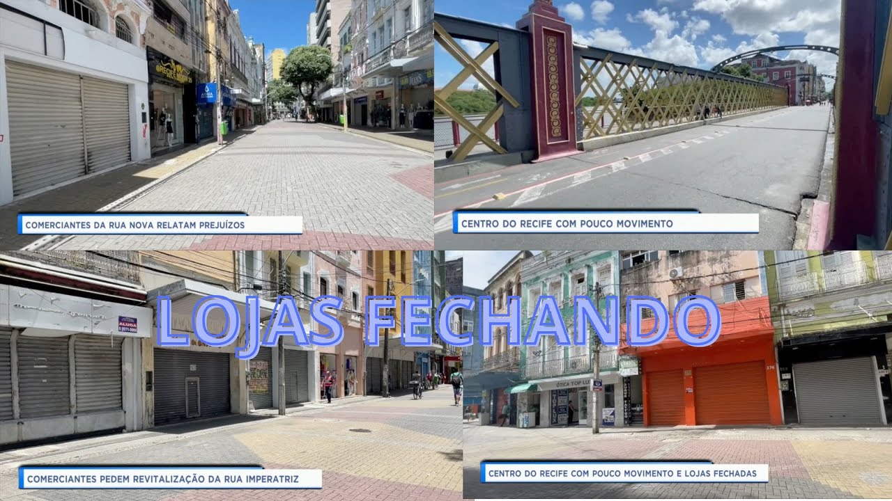 Crise no Centro do Recife