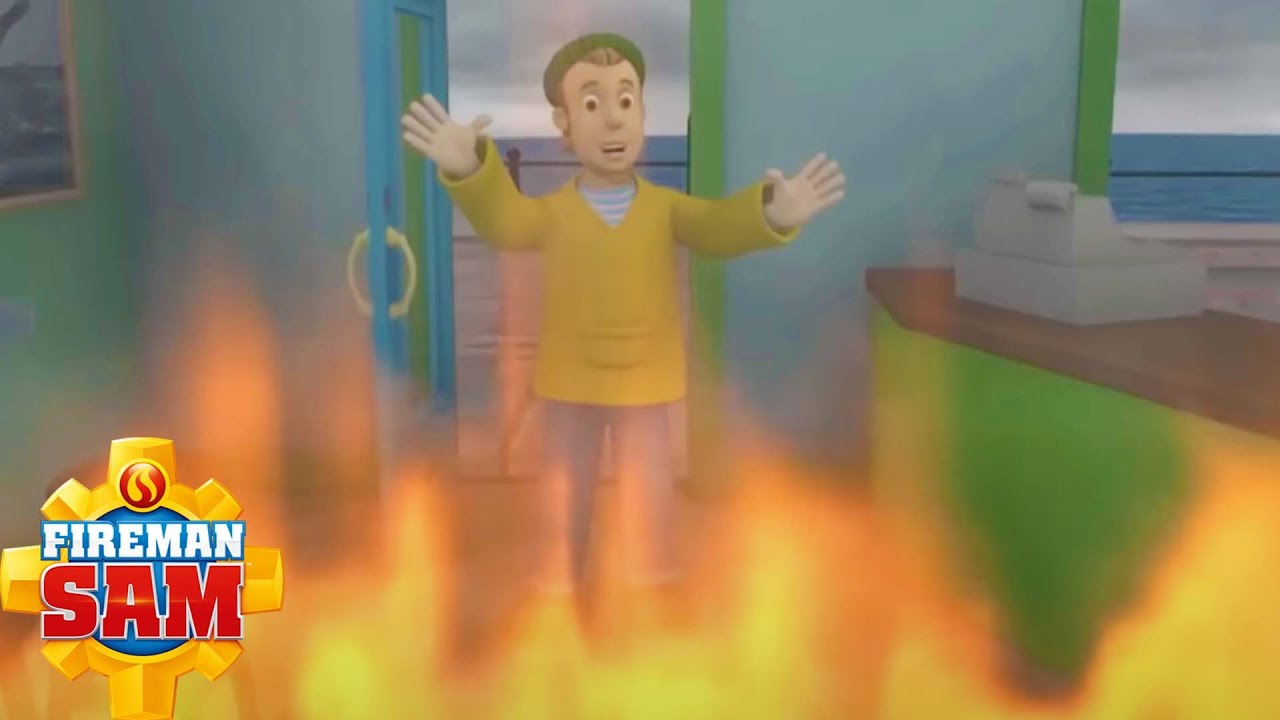 Save the shop! | Fireman Sam Official | Cartoons for Kids