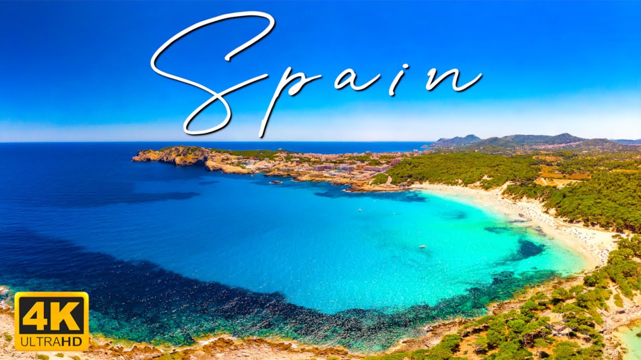 Beautiful Spain 4K &bull; Peaceful Relaxation Film with Calming Music