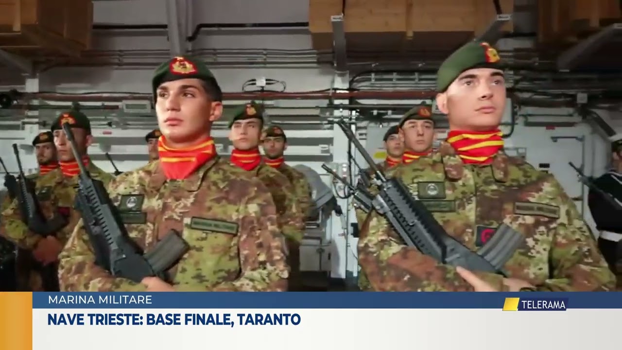 Nave Trieste: base finale, Taranto