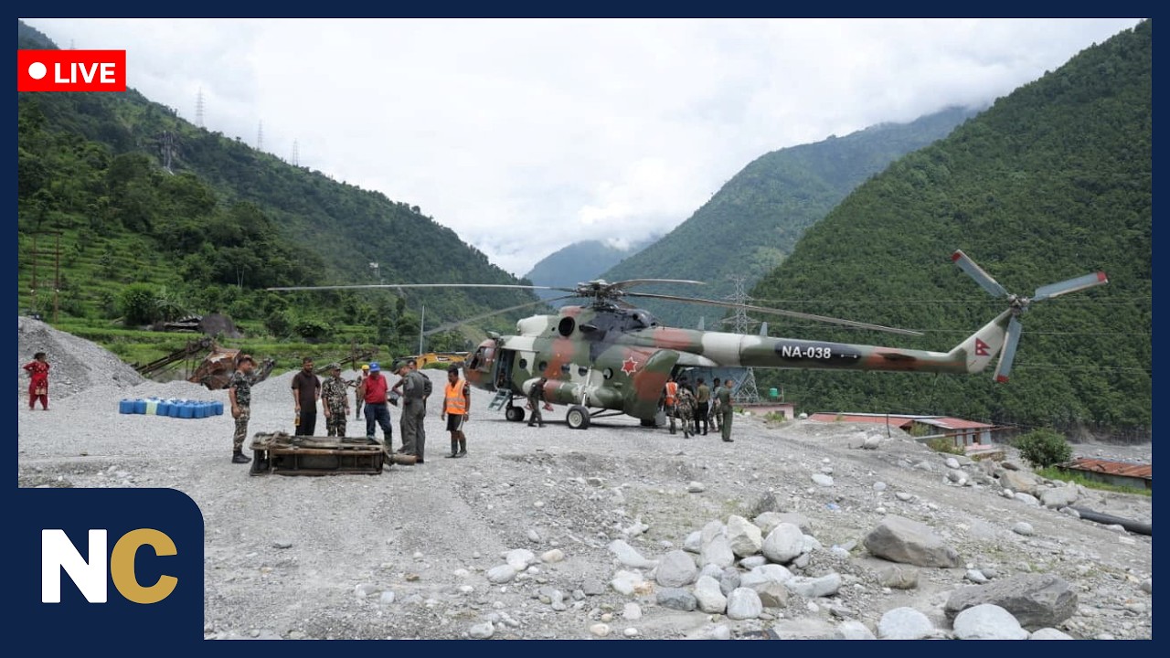 🔴LIVE: NEPAL FLOODS: Rescue Helicopters Evacuate Stranded People in Desperate Operation | AL1W