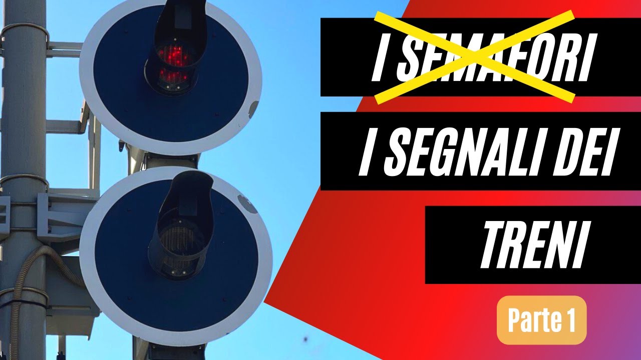 SEGNALI FERROVIARI ITALIANI: Come fa un MACCHINISTA a sapere quando partire o fermarsi con il TRENO?