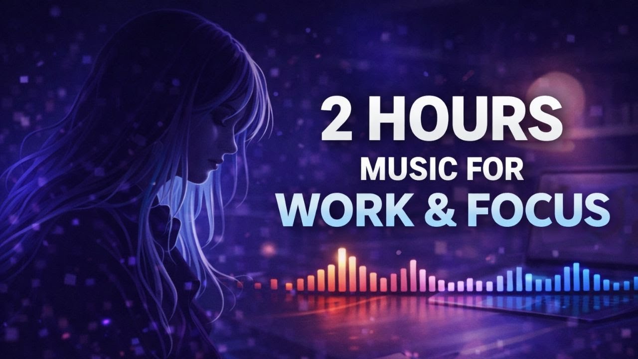 2 Hours Focused Techno Session | Minimal Electronic Music for Deep Work