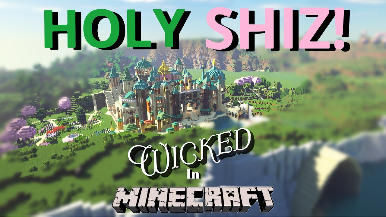 Я построил Wicked в Minecraft.