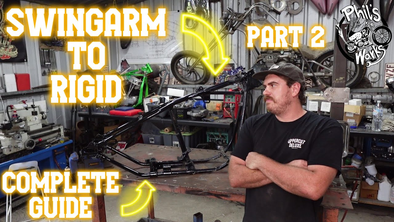 Complete SwingArm To Hardtail Fabrication Guide Pt 2