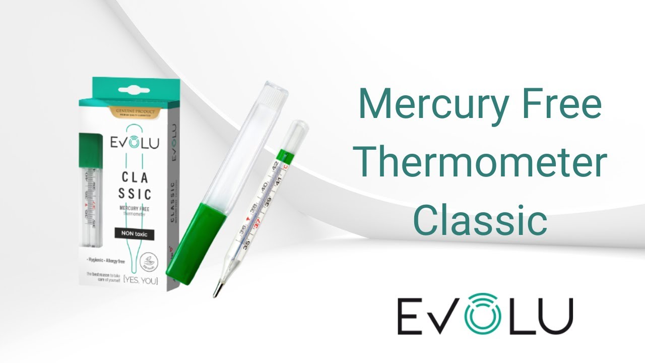 EVOLU Classic Mercury-Free Thermometer