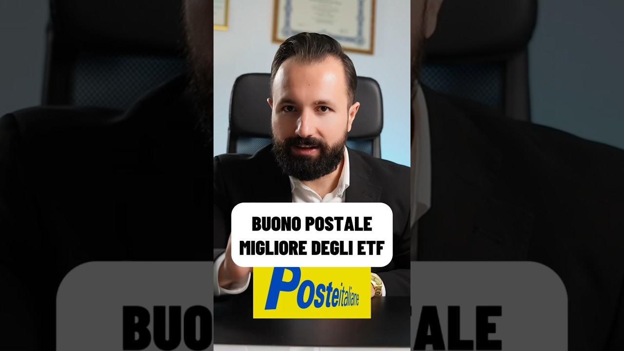 6% di Rendimento da questo buono postale. Meglio degli ETF??? #finanza #soldi #investimenti