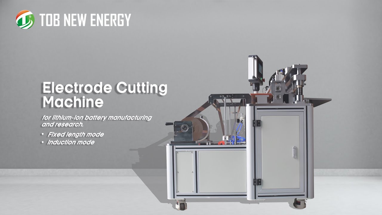 Lithium-ion Battery Electrode Cutting Machine for Both Cathode and Anode