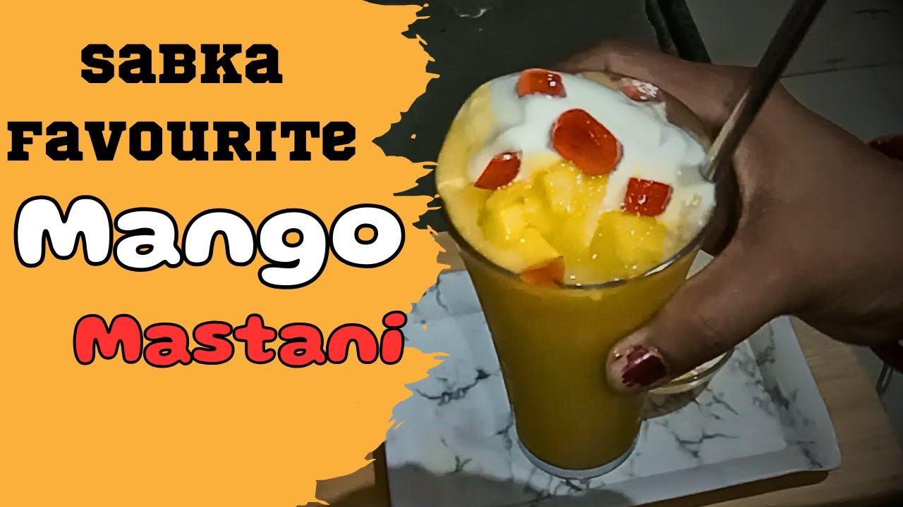 Sabka Favourite Mango Mastani✨