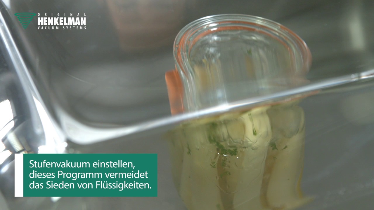Weckgläser vakuumieren