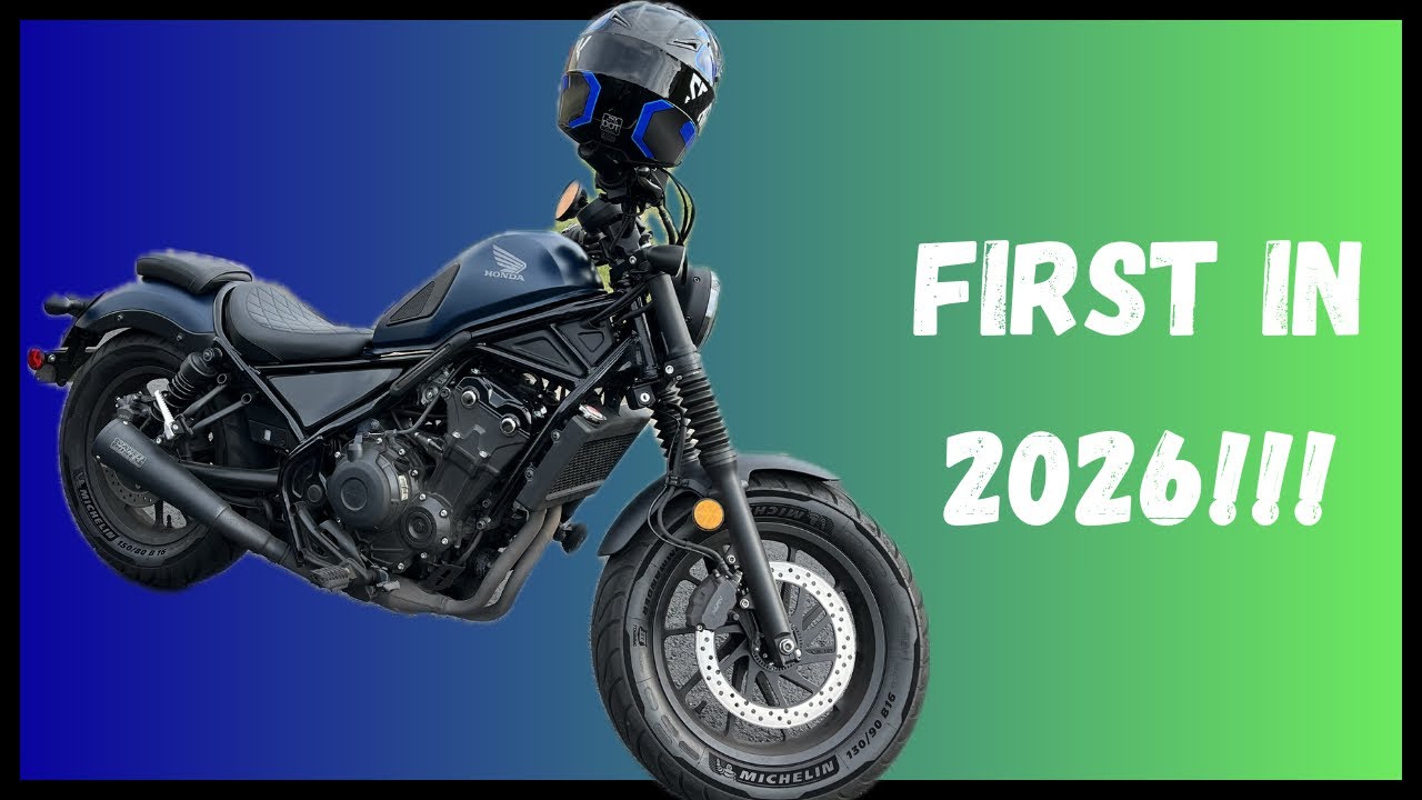 Honda Rebel 500 — первый тест-драйв в 2026 году!