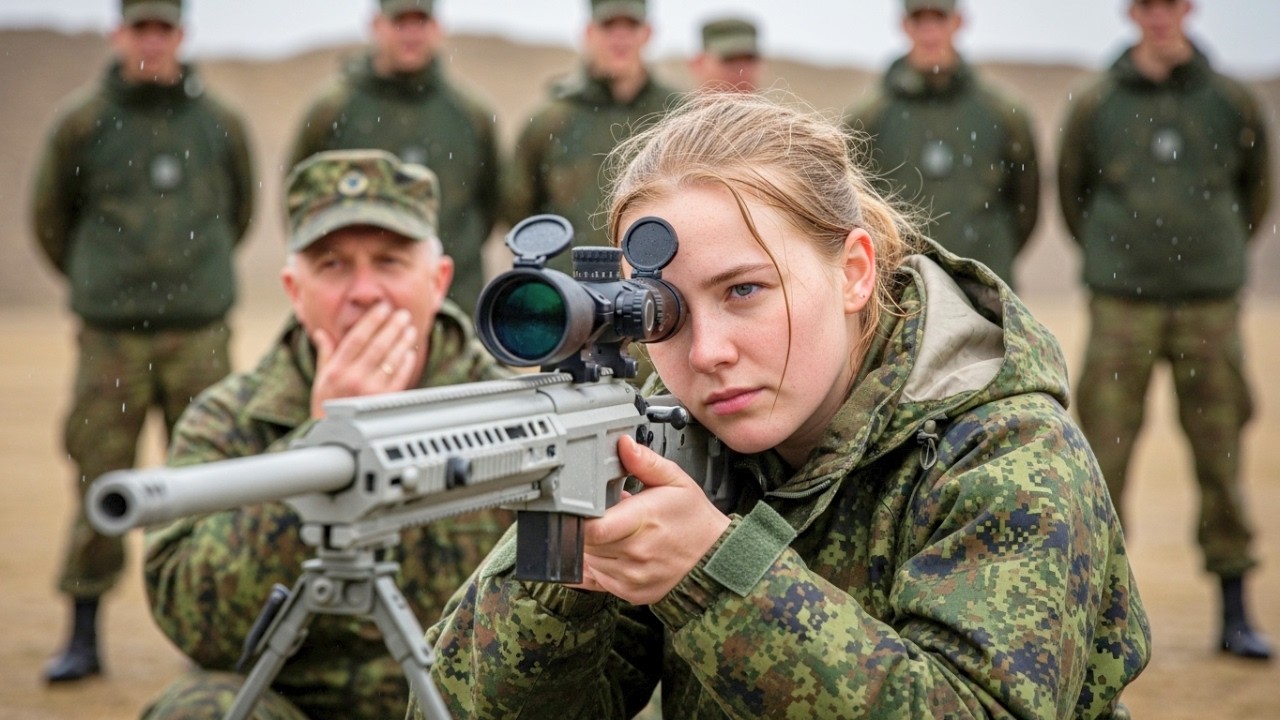 “Want To Hold A Gun?” The #1 SEAL Sniper Challenged Her — Then She Broke His 10-Year Record