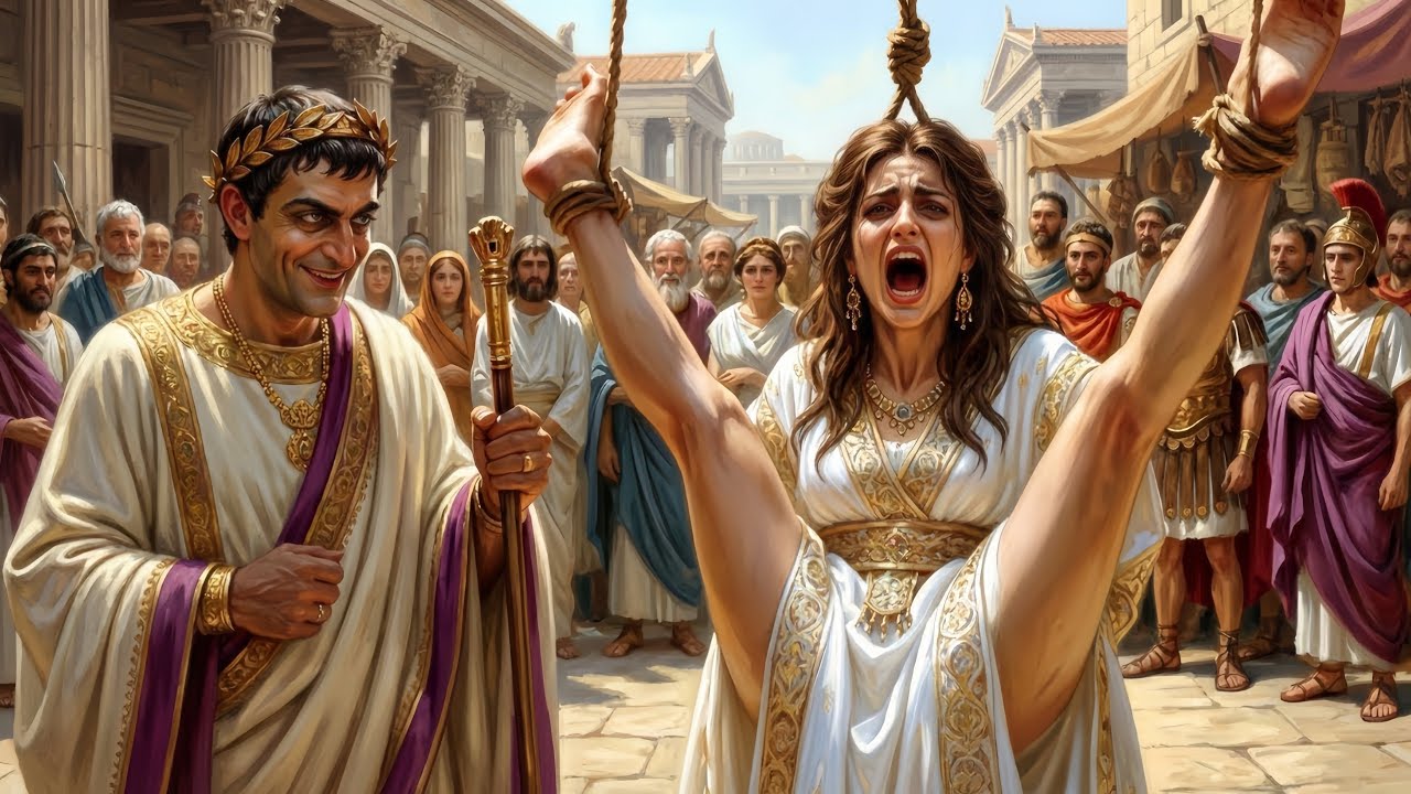 What Roman Slave Dealers Did to Captured Noblewomen Before the Auction Was Worse Than Death