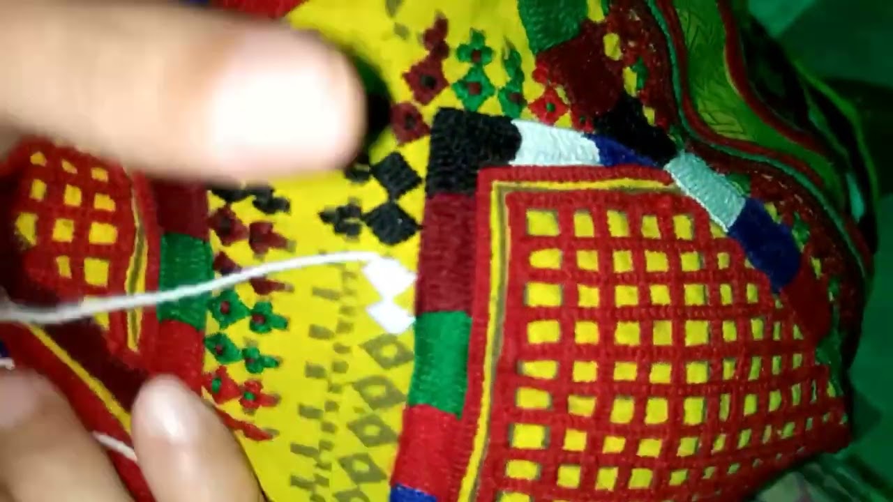 Balochi doch | Baharok | Balochi Trending embroidery | @zohhakhalid