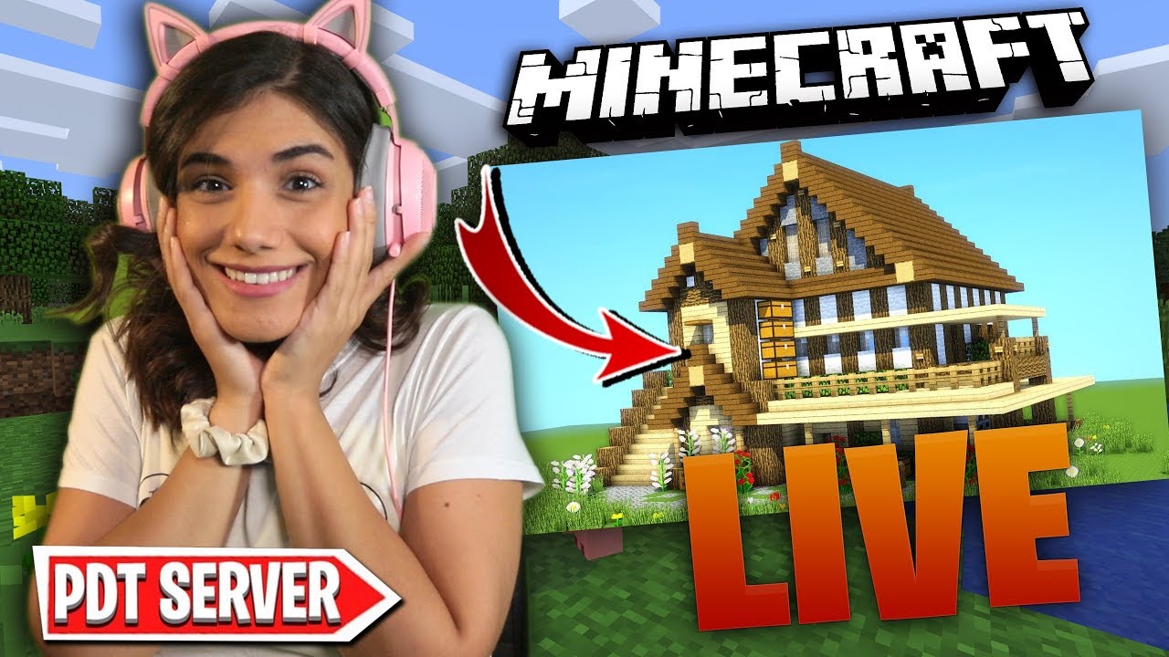 ΦΤΙΑΧΝΩ ΤΟ ΣΠΙΤΙ ΜΟΥ ΣΤΟ MINECRAFT ΣΤΟΝ PDT SERVER !!!