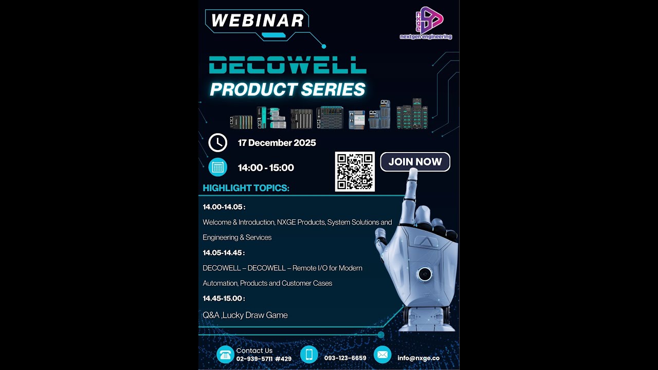 DECOWELL Product Series 2025