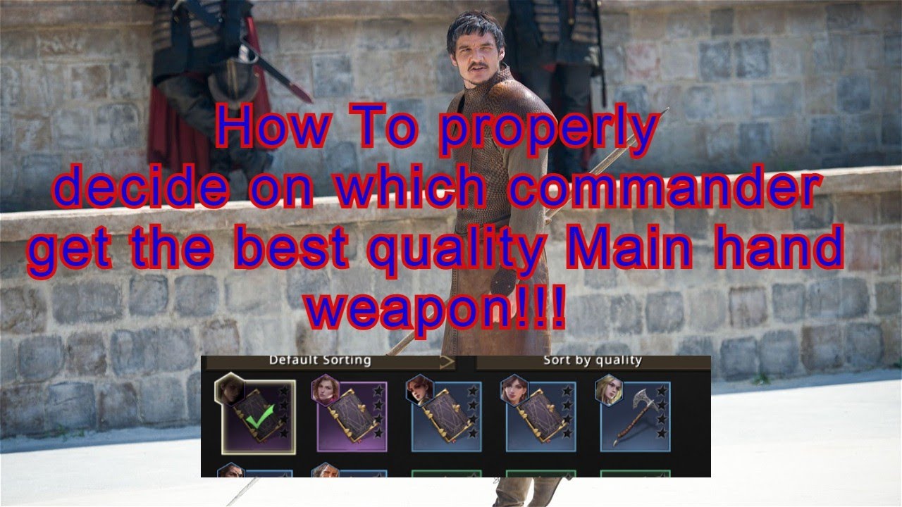 Gotwic How to Properly use your main hand weapons!!!